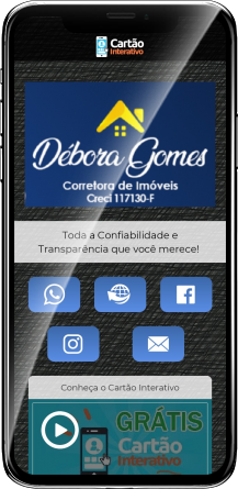 Cartão: Débora Gomes