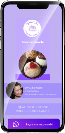 Diviane Cartão de Visita Digital | Cartões que Falam