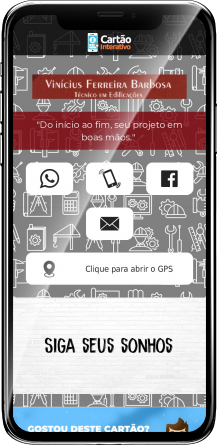 Cartão: Juliana Mariele de Souza