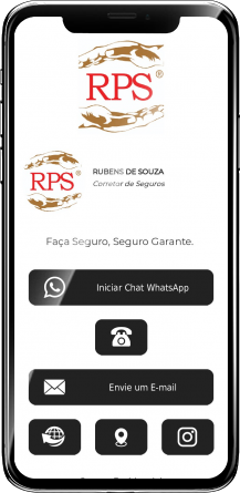 Cartão: rubens de souza